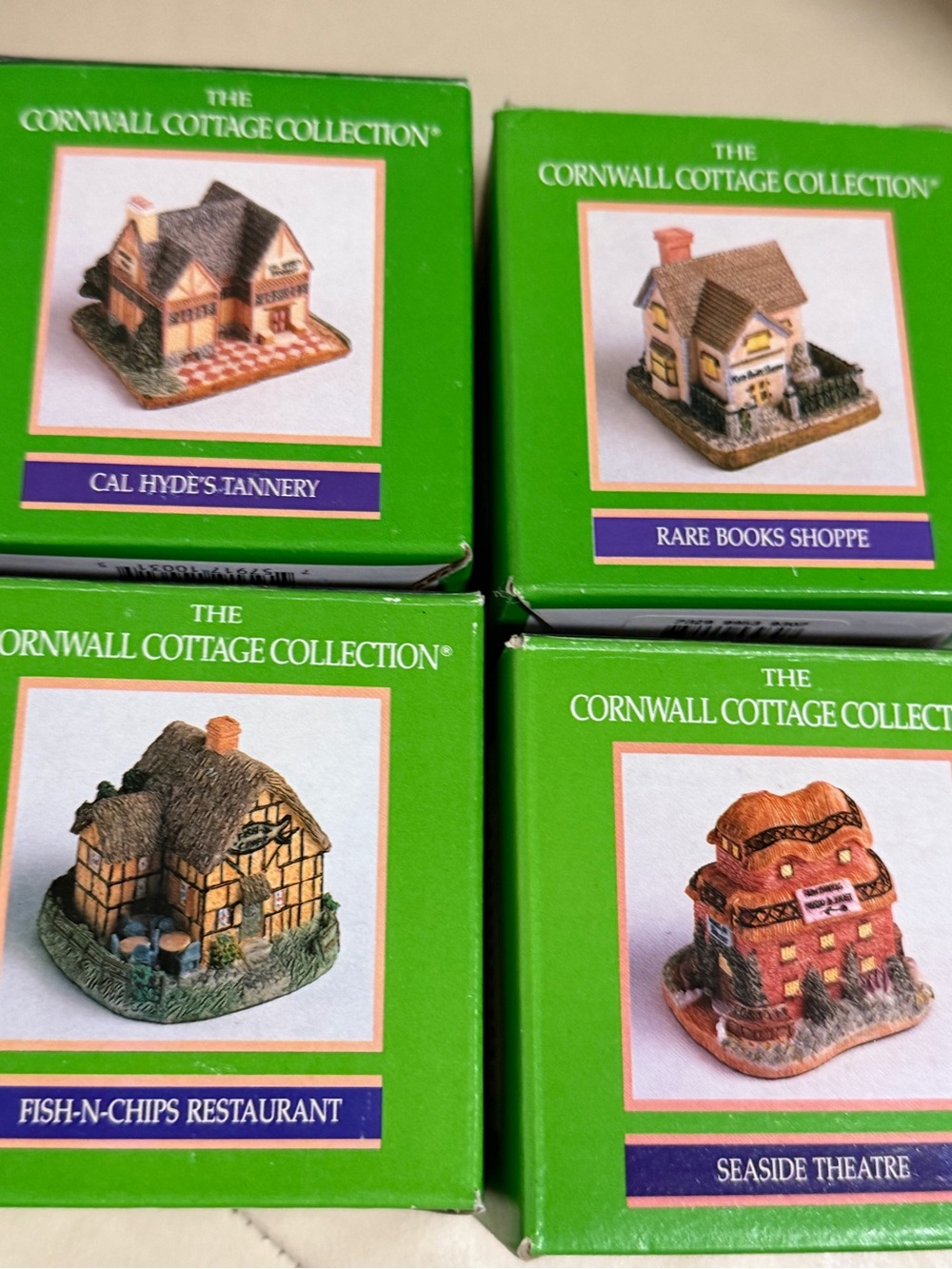 The Cornwall Cottage Collection Green Holiday Cottage Box Set